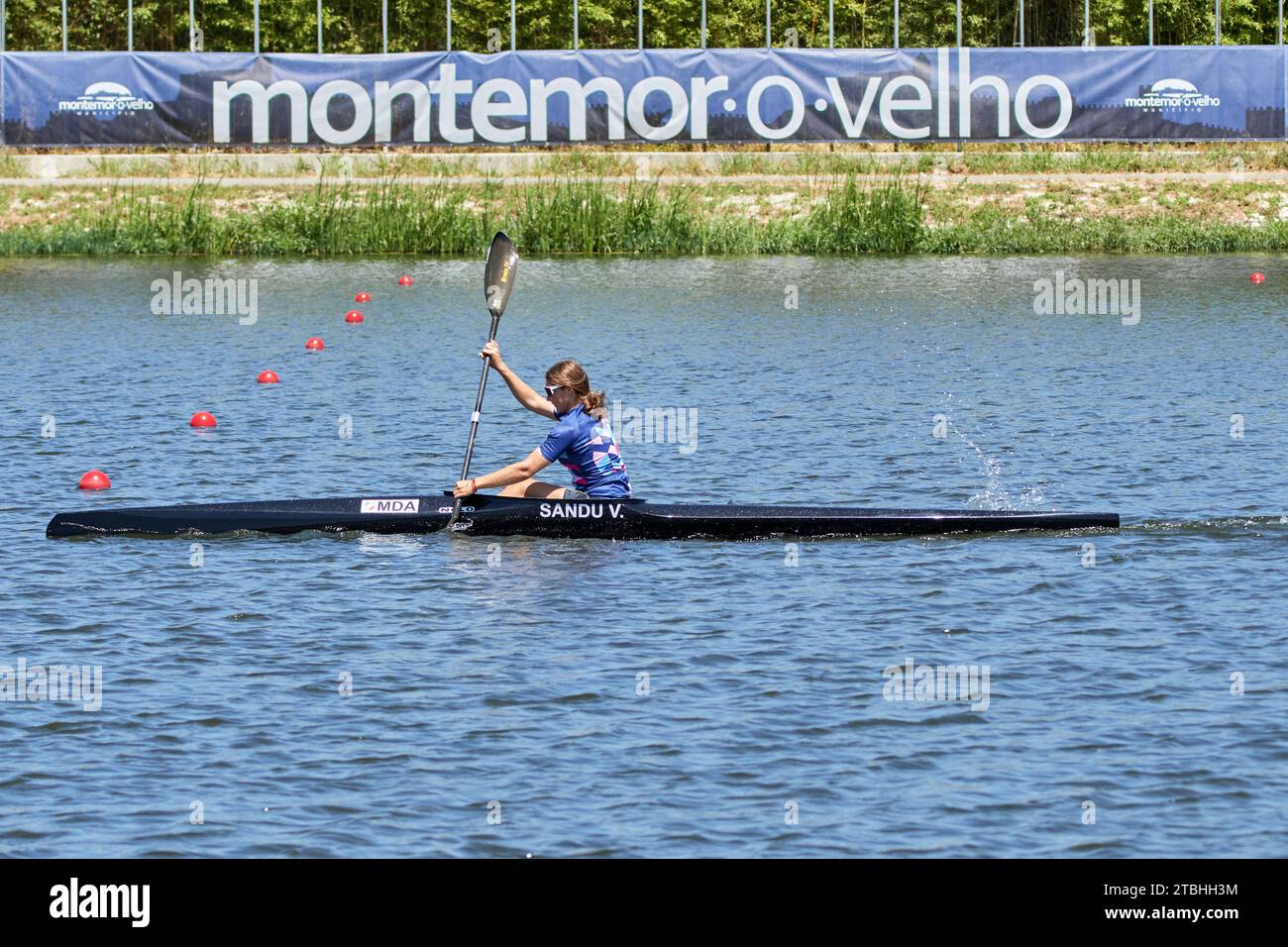 Valentina SANDU (Team Moldavia) ai Campionati europei Junior e Under-23 2023 Foto Stock