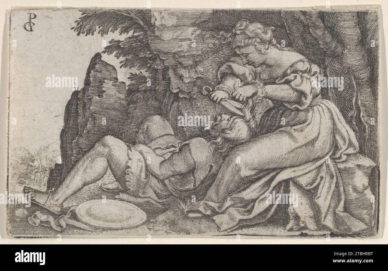 Samson and Delilah 1922 di Georg Pencz Foto Stock