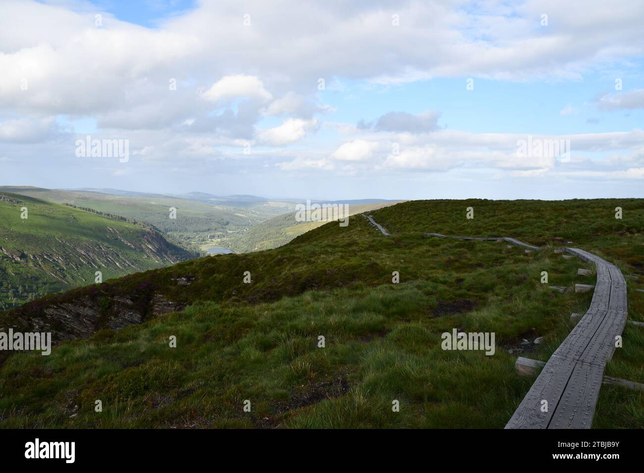 Glendalough National Park, Co. Wicklow Foto Stock