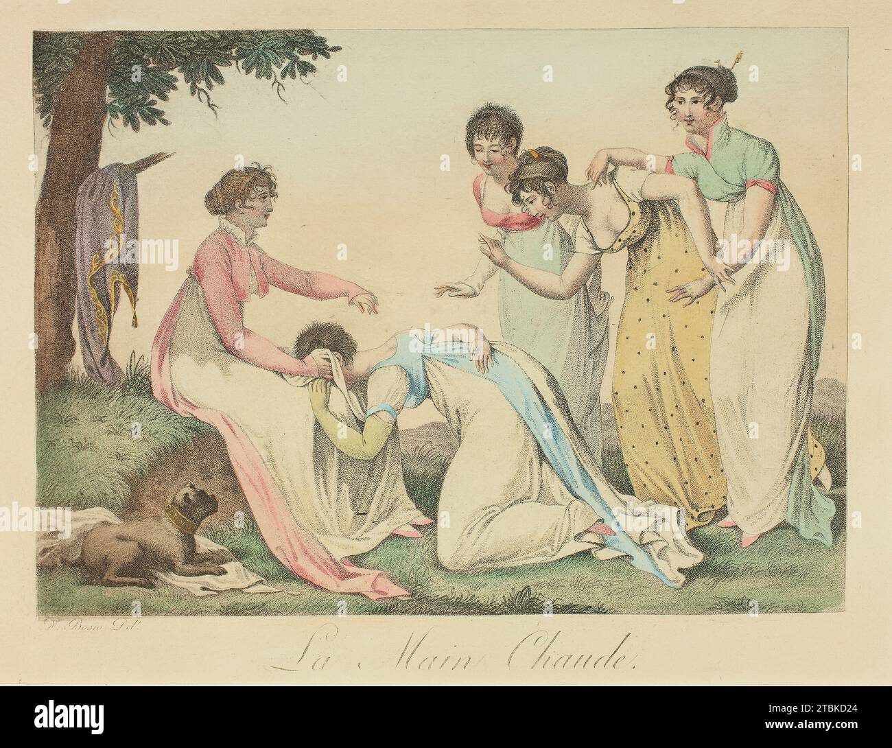 La mano calda, 1817. Foto Stock