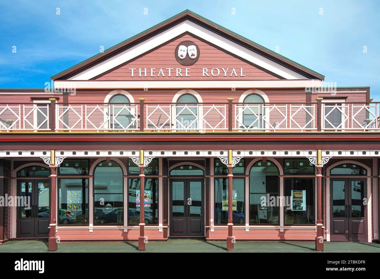 Theatre Royal, Rutherford Street, Nelson, Nelson Regione, Isola del Sud, Nuova Zelanda Foto Stock