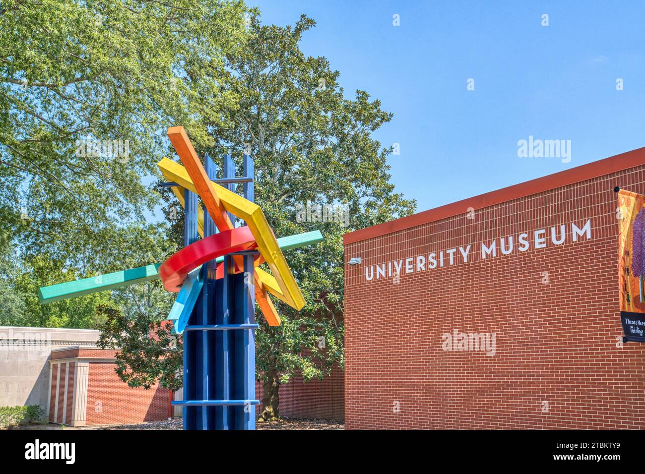 Il museo universitario nel campus dell'Università del Mississippi, Ole Miss, a Oxford, Mississippi. Foto Stock