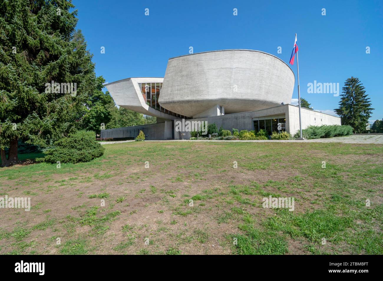 Museo della rivolta nazionale slovacca a Banska Bystrica. Slovacchia Foto Stock