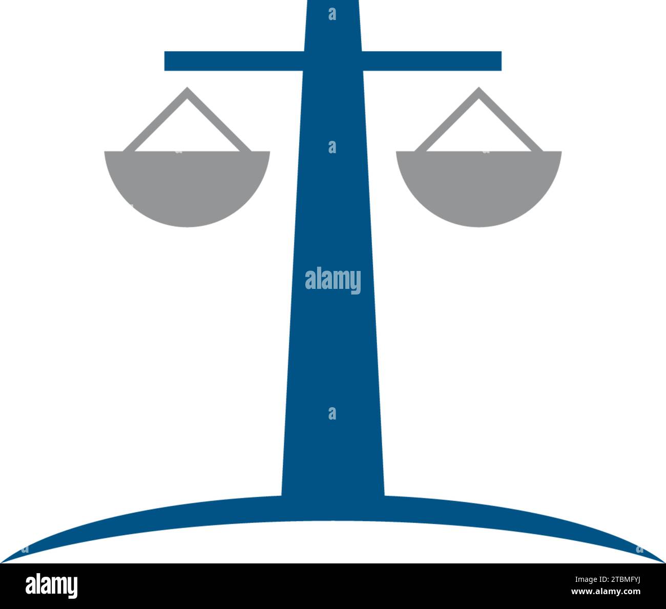 Svuoti Le Scale Scale Di Giustizia Simbolo Dell'equilibrio Di Legge Libra Illustrazione Vettore Env Image143922442
