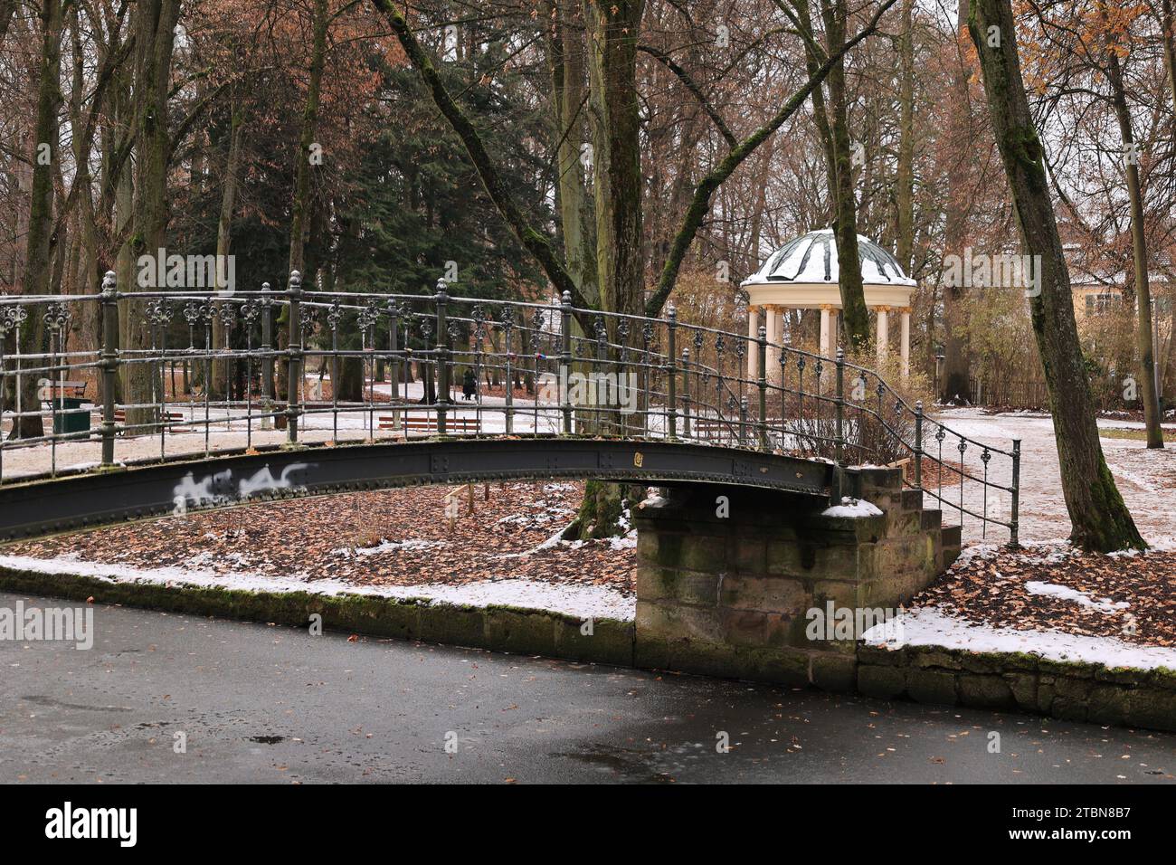 Impressionen aus Bayreuth im Winter Foto Stock