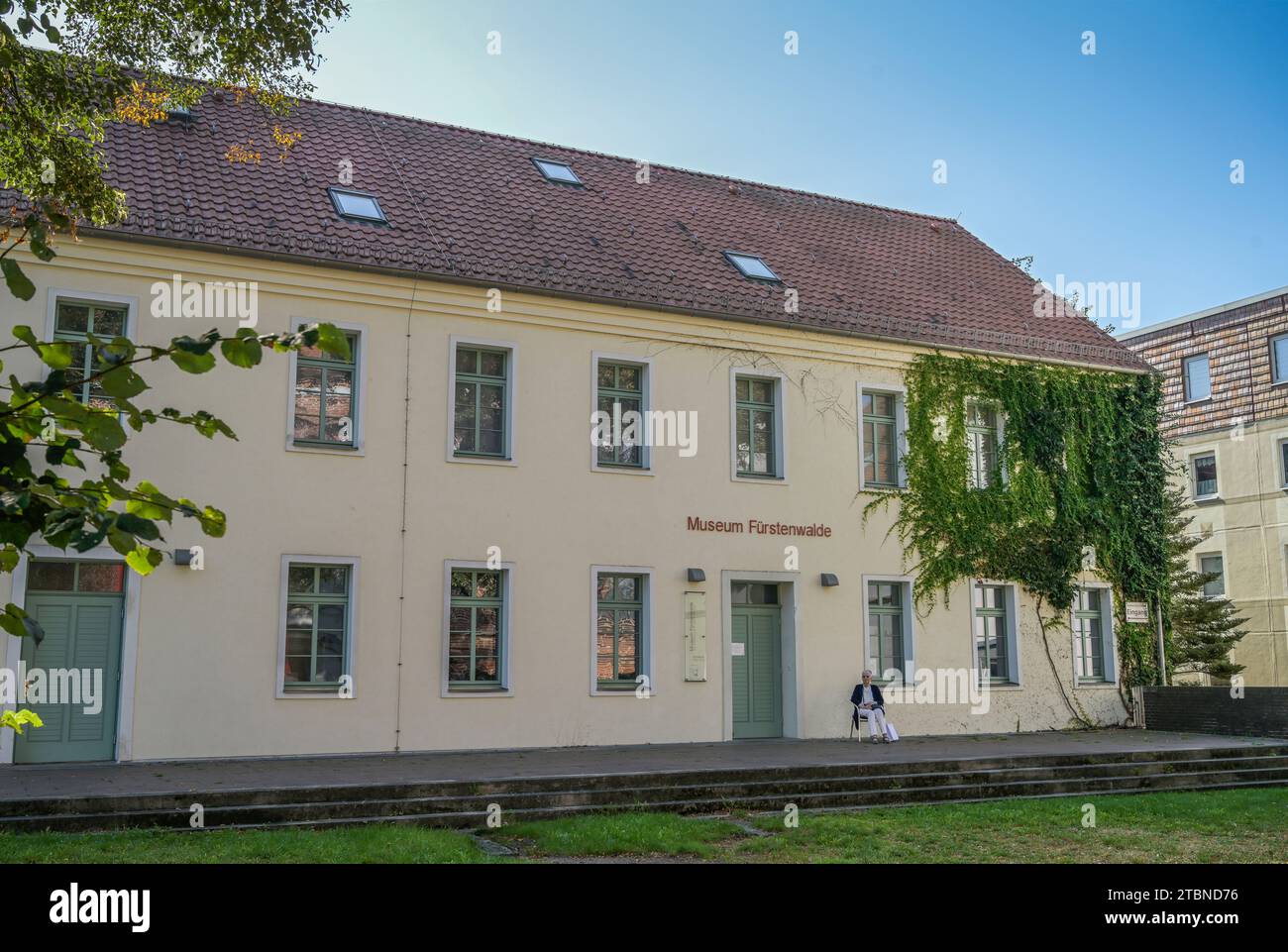 Museum Fürstenwalde, Domplatz, Fürstenwalde, Landkreis Oder-Spree, Brandeburgo, Deutschland Foto Stock
