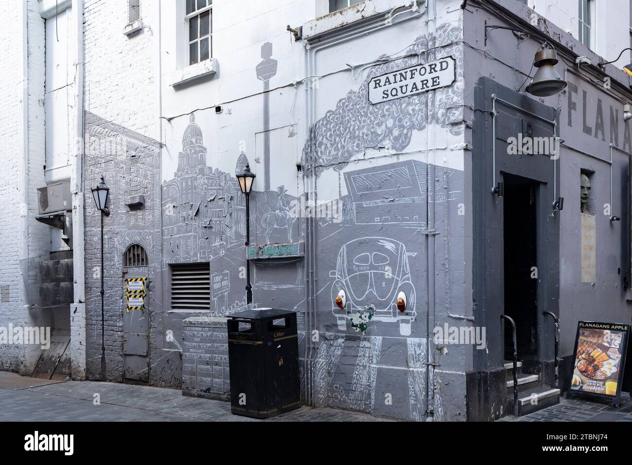Liverpool, regno unito, 16 maggio 2023 Una vista sulla famosa Mathew Street, il luogo dei Beatles a Liverpool, Foto Stock