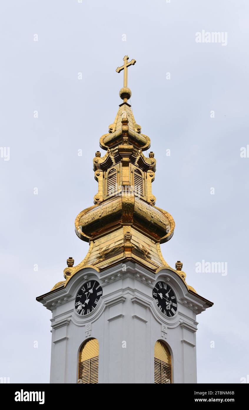 Chiesa ortodossa a Kulpin, Serbia Foto Stock