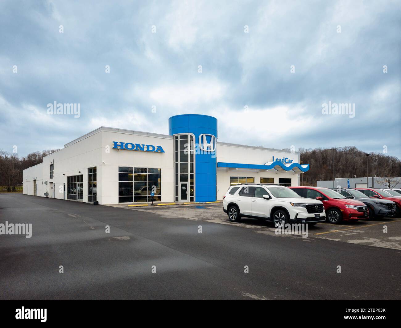 Yorkville, New York 23 novembre 2023 Honda LeadCar è una