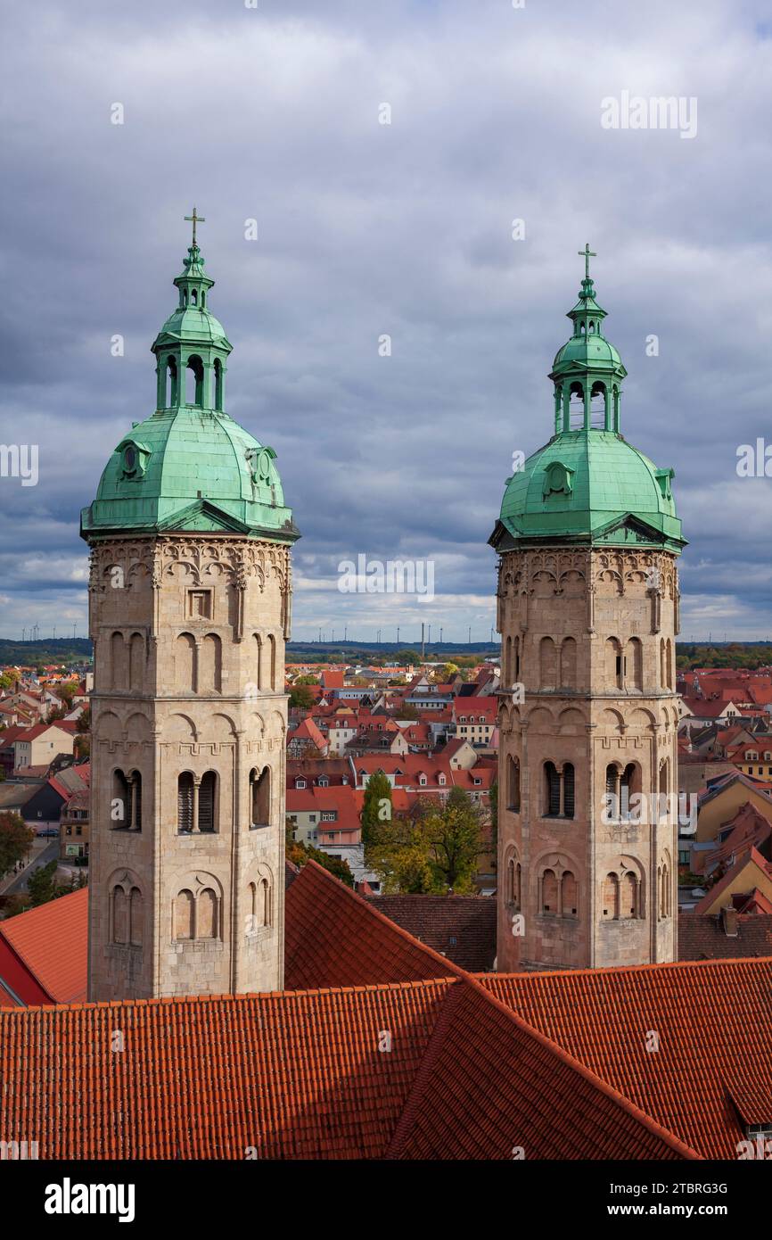 Cattedrale di Naumburg di St Pietro e Paolo, Naumburg, Sassonia-Anhalt, Germania, Europa Foto Stock