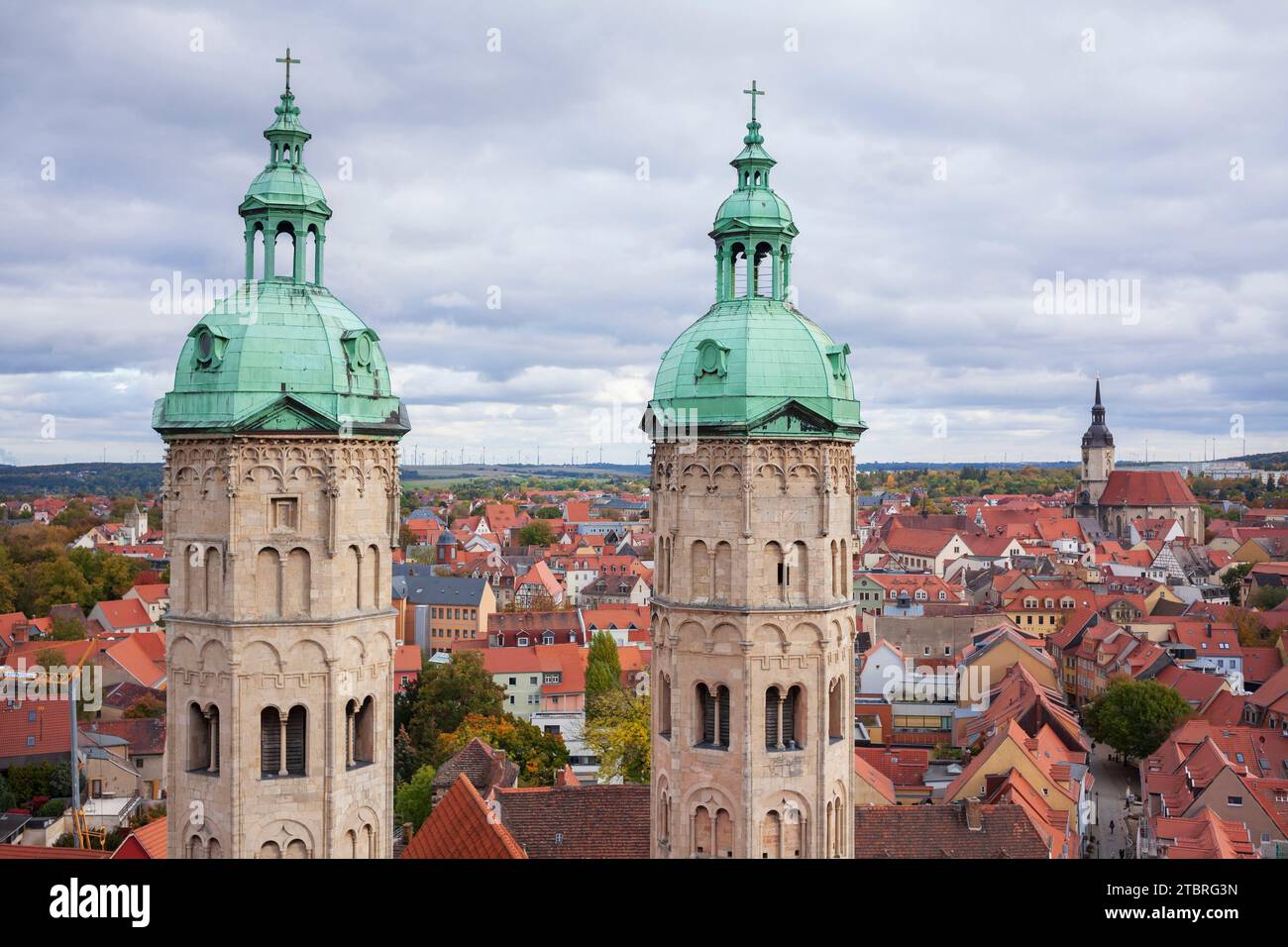 Cattedrale di Naumburg di St Pietro e Paolo, Naumburg, Sassonia-Anhalt, Germania, Europa Foto Stock