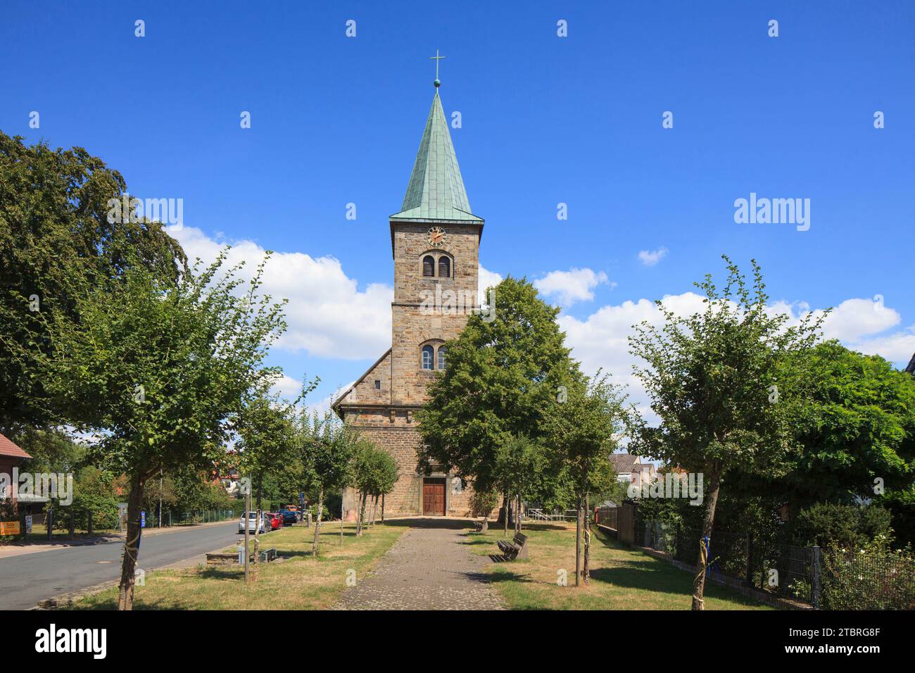 Petruskirche, Steinhude, Wunstorf, bassa Sassonia, Germania, Europa Foto Stock