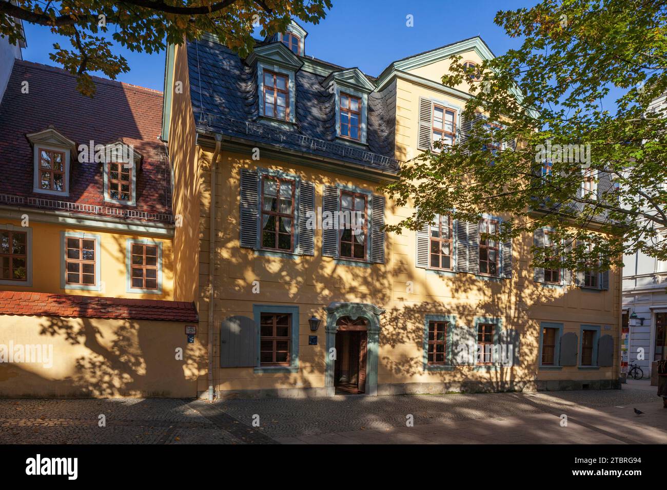 Schillerhaus, Weimar, Turingia, Germania, Europa Foto Stock