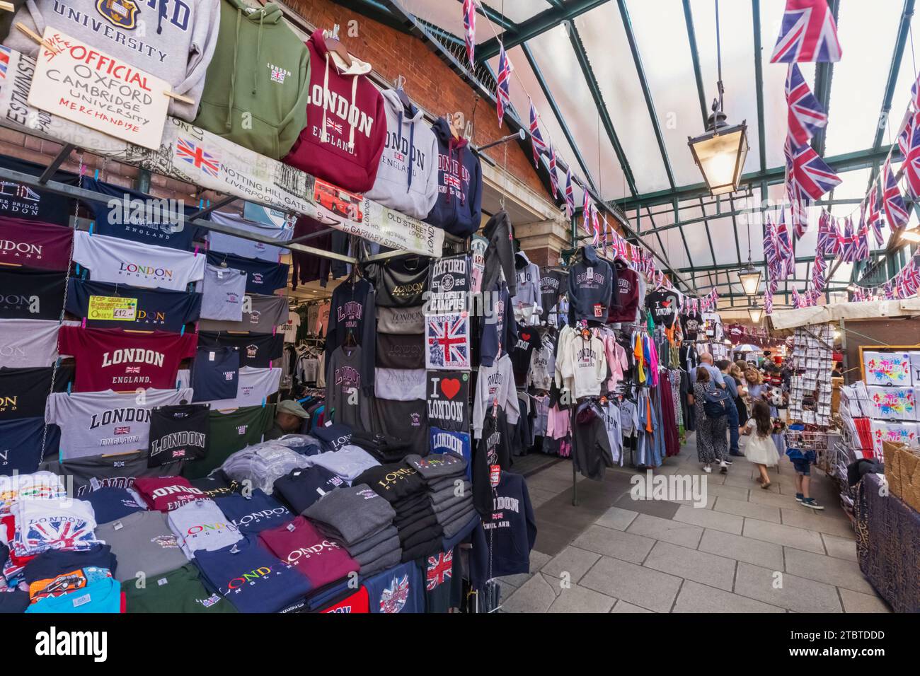 Inghilterra, Londra, Covent Garden, bancarelle tipiche del mercato Foto Stock