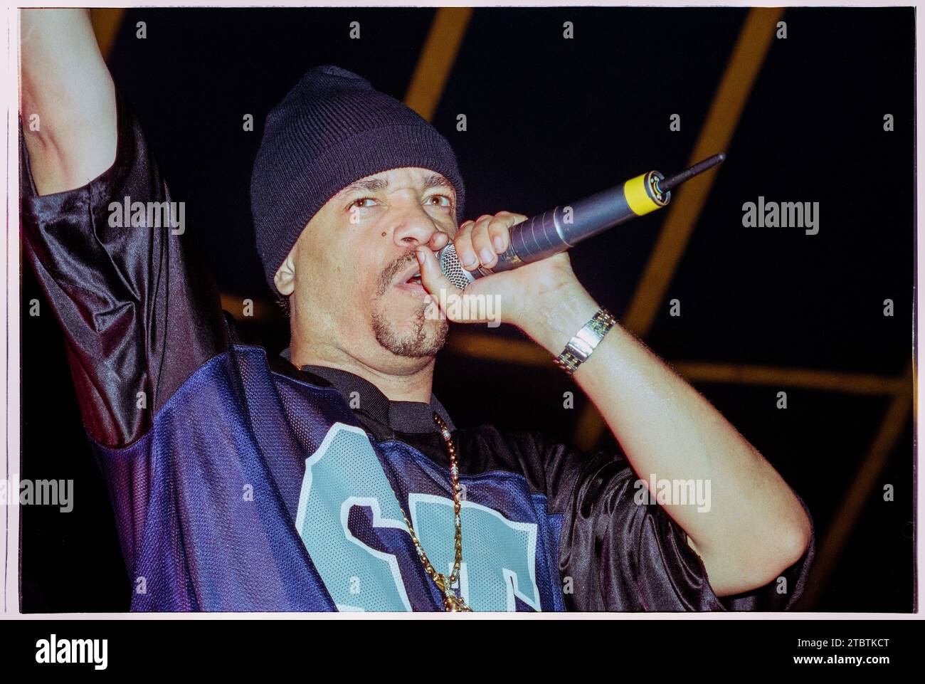 ICE T, READING FESTIVAL, 1999: Rapper Ice-T on the Dance Stage at Reading Festival, Inghilterra, Regno Unito il 29 agosto 1999. Foto: Rob Watkins Foto Stock