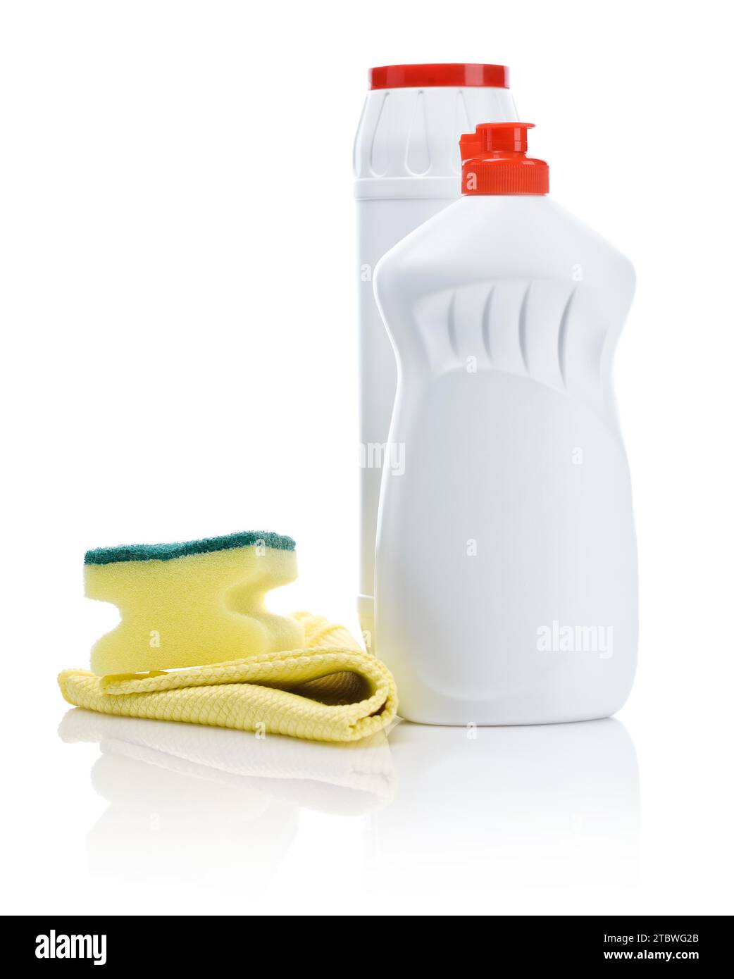 Accessori per la pulizia della cucina Foto Stock