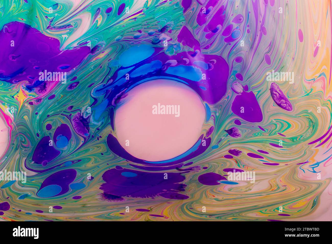 Tradizionale turca marmorizzazione artwork pattern come colorato sfondo astratto Foto Stock