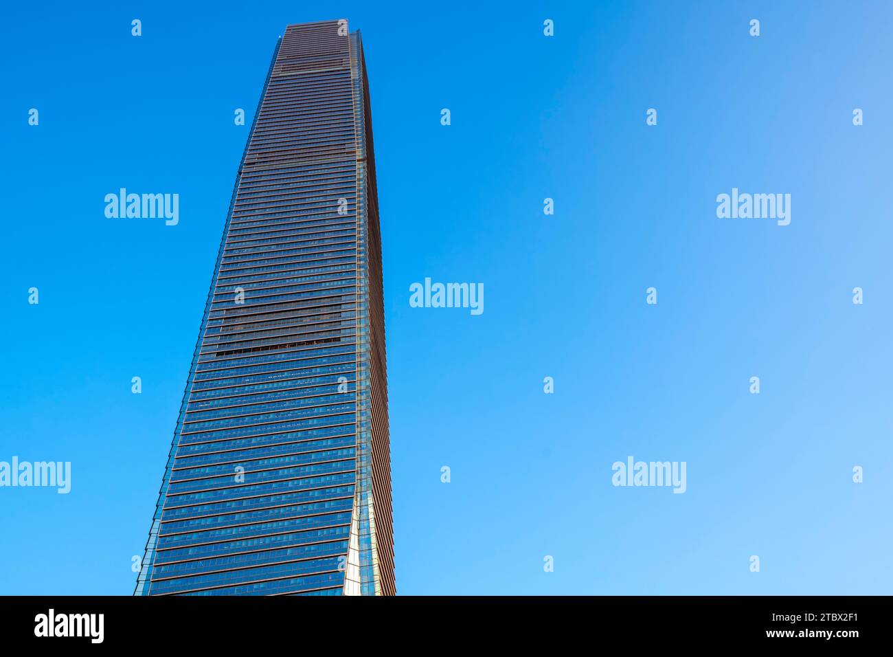 ICC International Commerce Centre, Hong Kong, Cina. Foto Stock