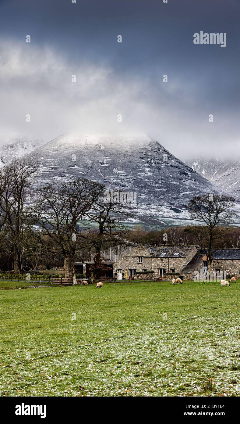 Skiddaw Range, Lake District, Regno Unito Foto Stock