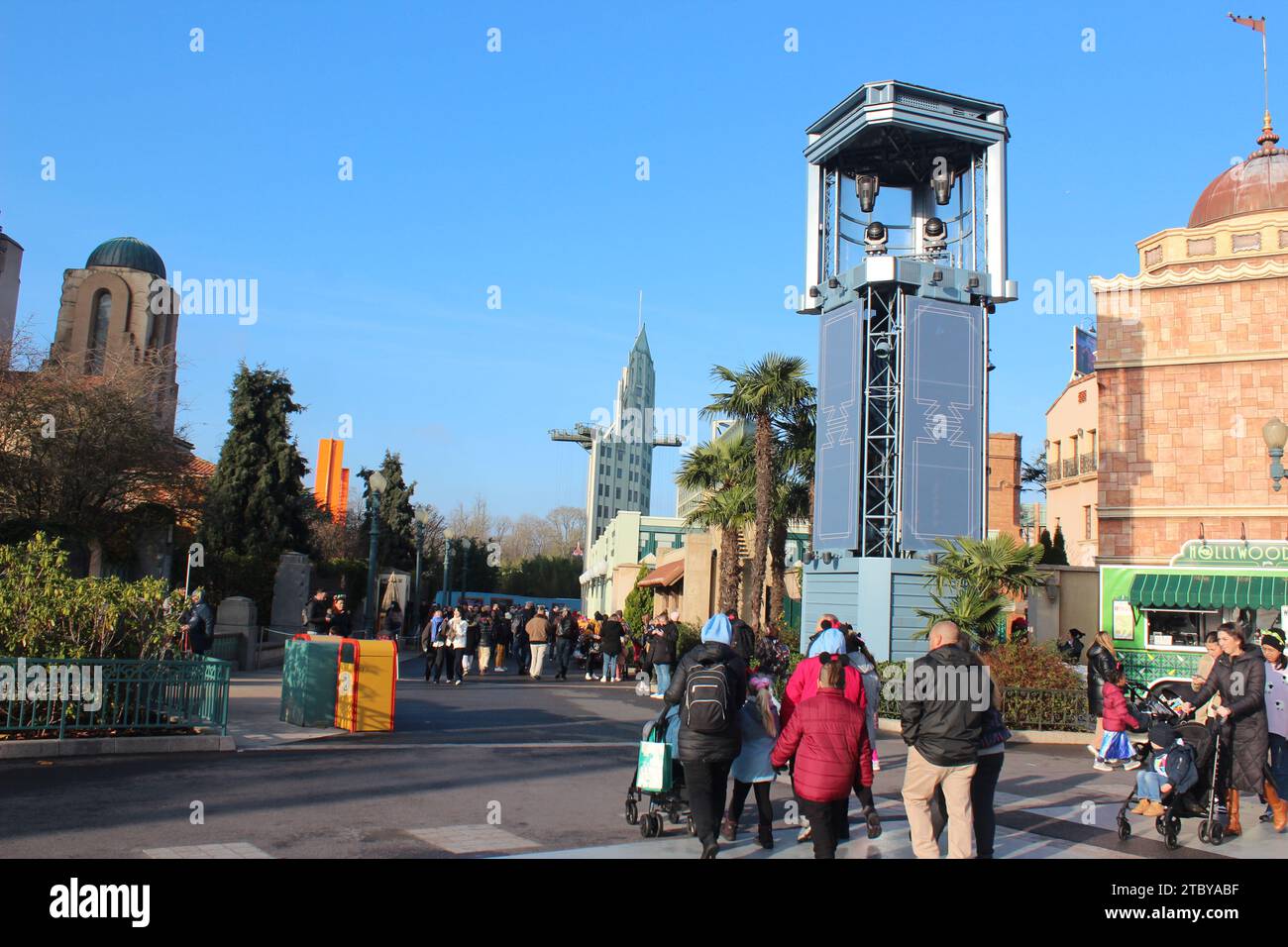 Natale a Disney Paris Foto Stock