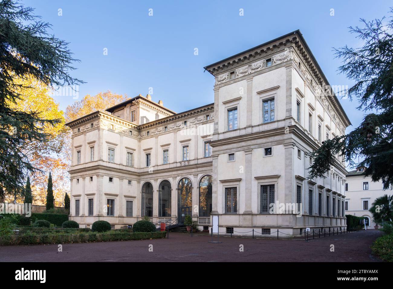 Villa Farnesina in via della Lungara, Accademia Nazionale dei Lincei Foto Stock