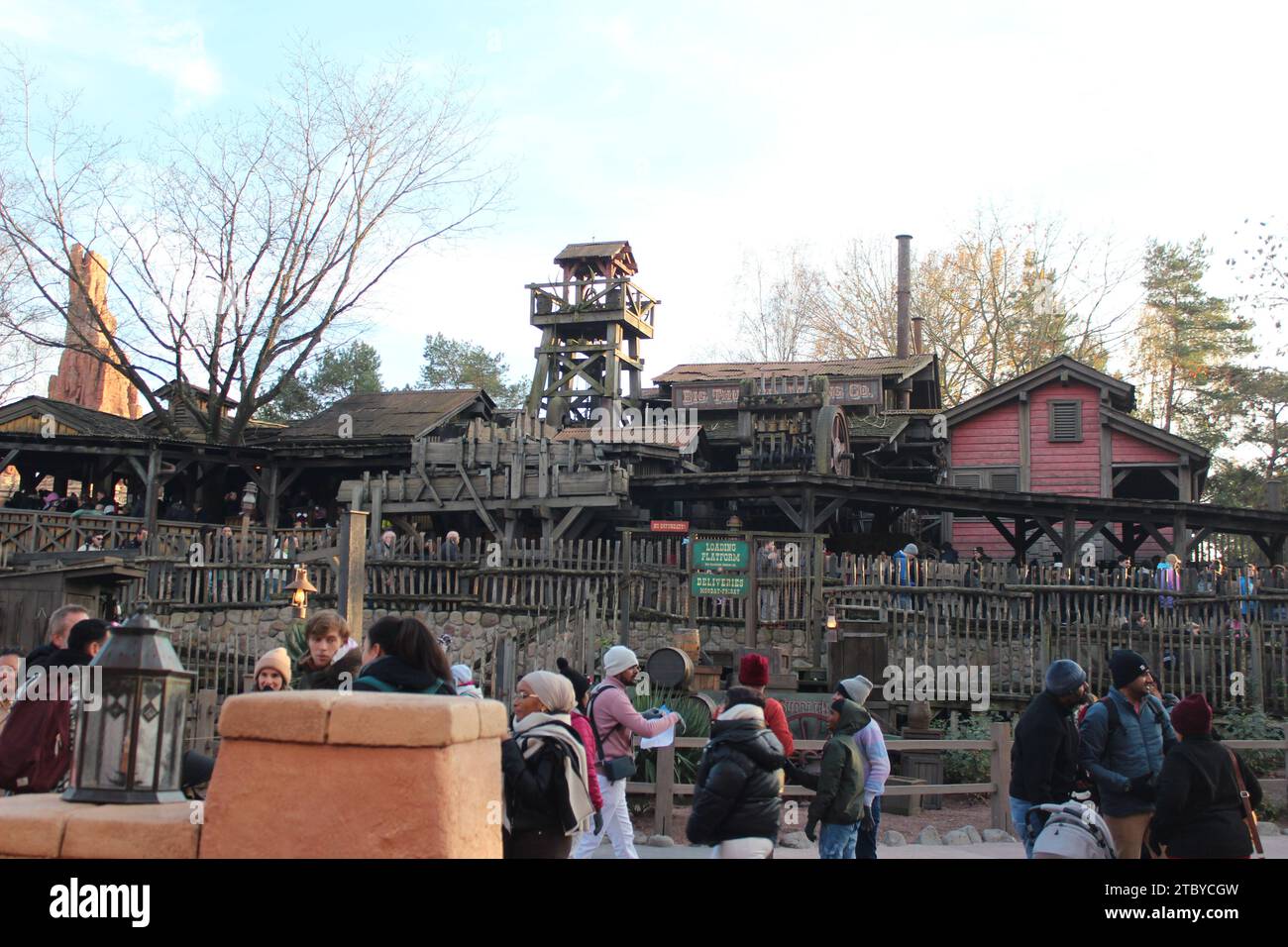 Natale a Disney Paris Foto Stock