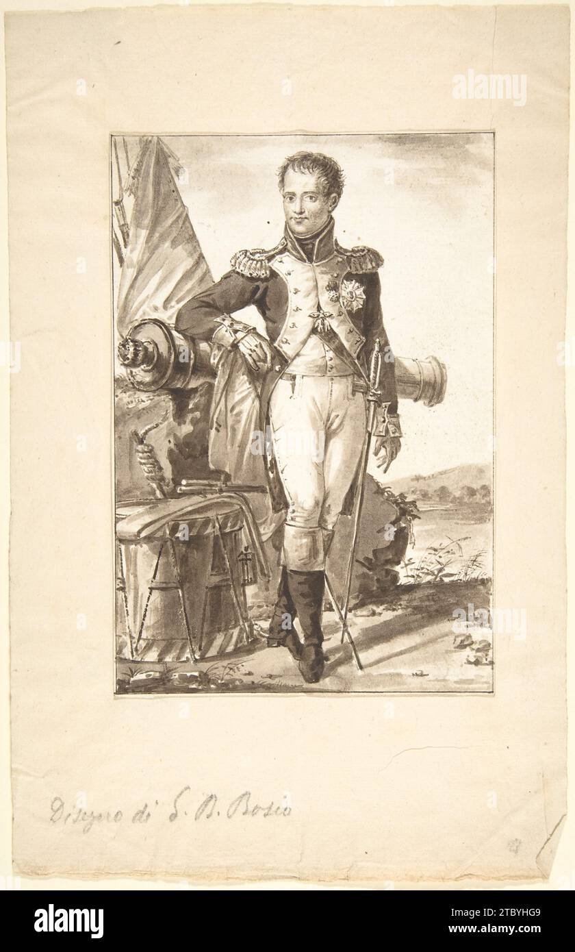 Ritratto di Joseph Bonaparte 1949 di Jean-Baptiste-Francois Bosio Foto Stock