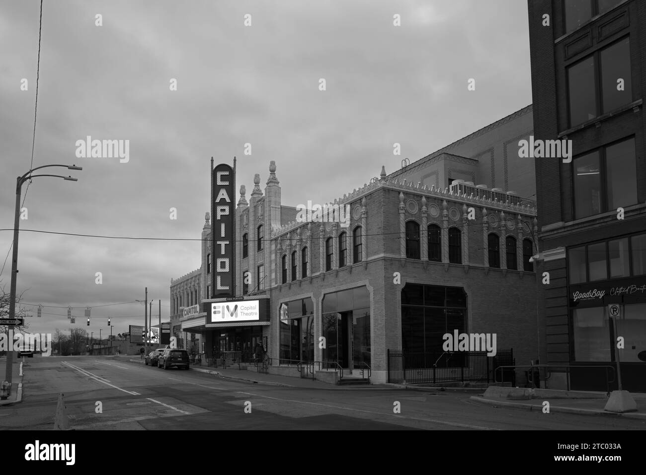 Capitol Theater a Flint, Michigan, USA Foto Stock