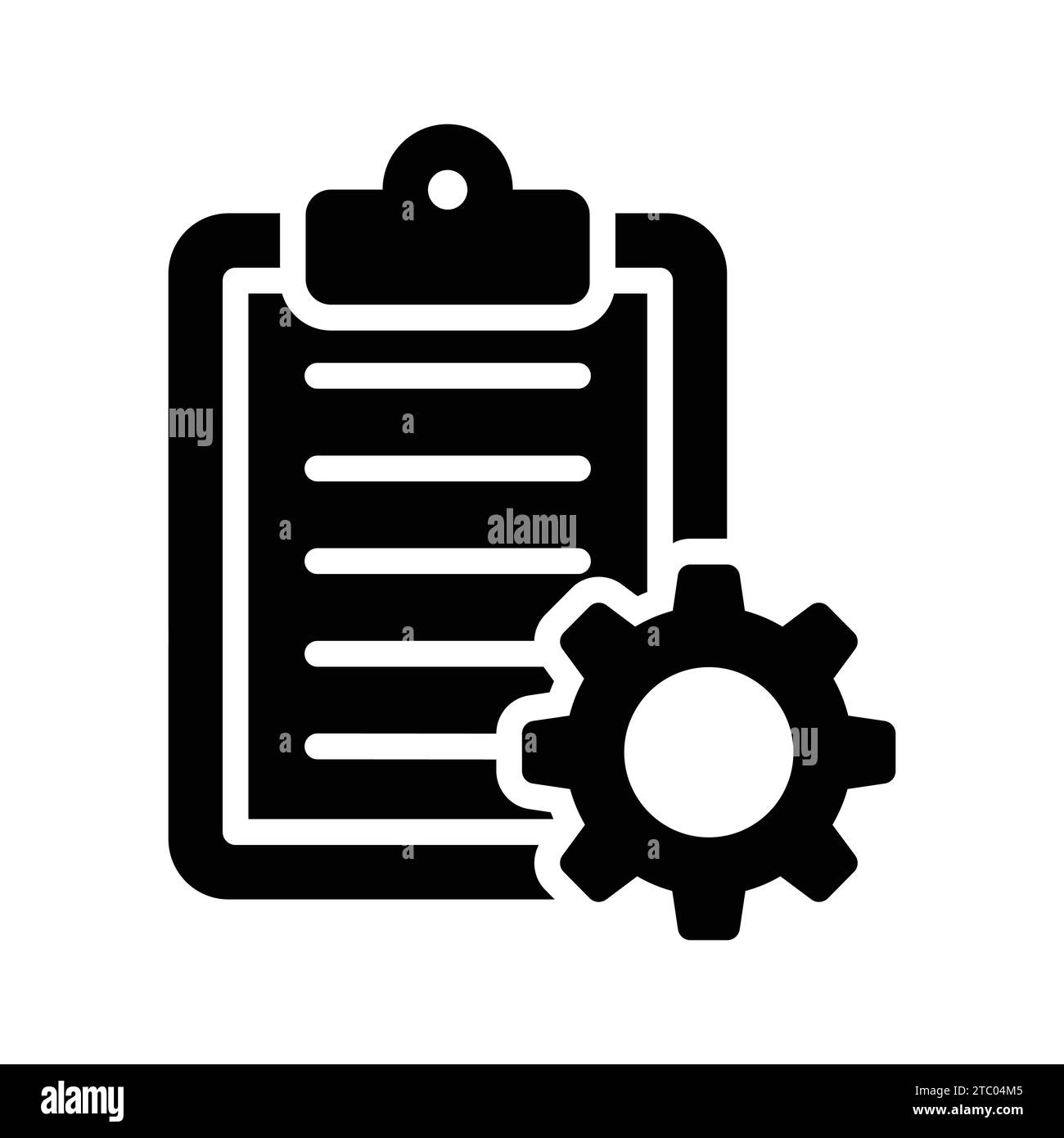 Design moderno dell'icona di gestione dei contenuti, progettazione vettoriale di sviluppo dei progetti. Illustrazione Vettoriale