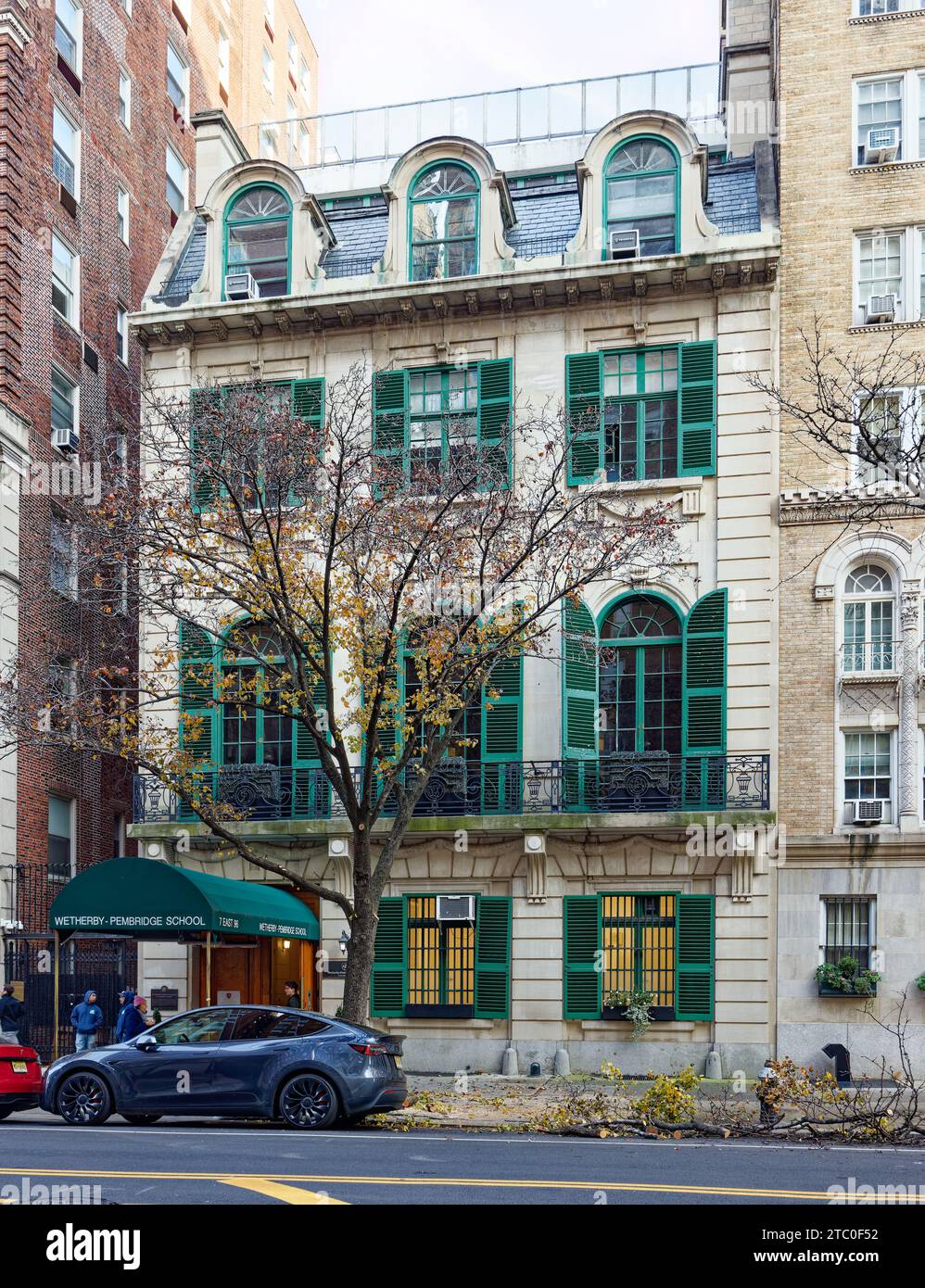 La Wetherby-Pembridge School occupa il punto di riferimento di New York, Ogden Codman House, al 7 East 96th Street, nell'Upper East Side di Manhattan. Foto Stock