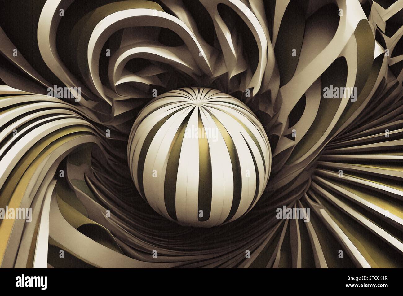 ARTE CONTEMPORANEA: "Gotico in lavastoviglie" (Digital Design by Edmund Nagele FRPS) Foto Stock