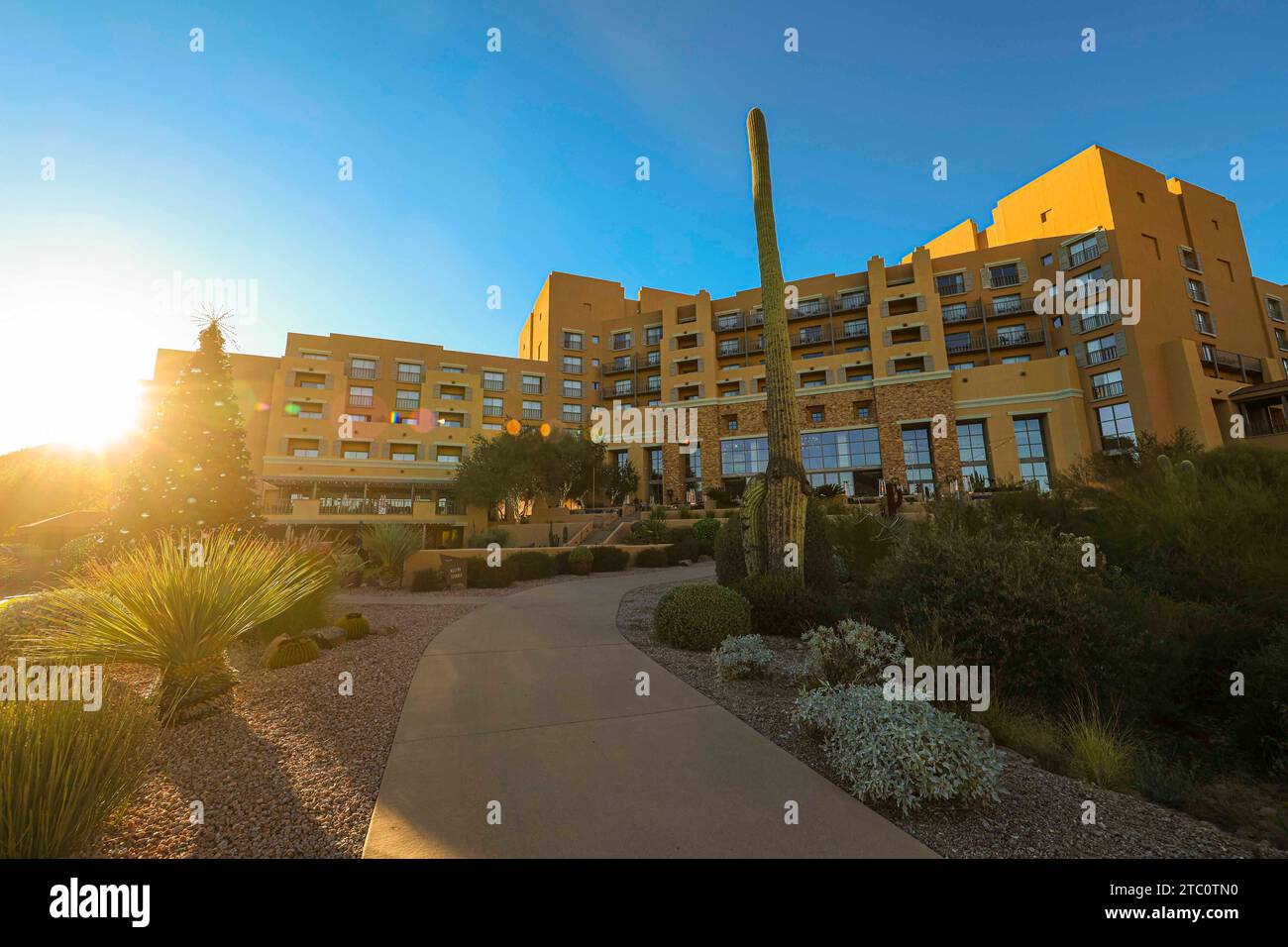 Hotel boutique JW Marriott Tucson Starr Pass Resort & Spa a Tucson Arizona Estados Unidos Hotel boutique JW Marriott Tucson Starr Pass Resort & Spa Foto Stock