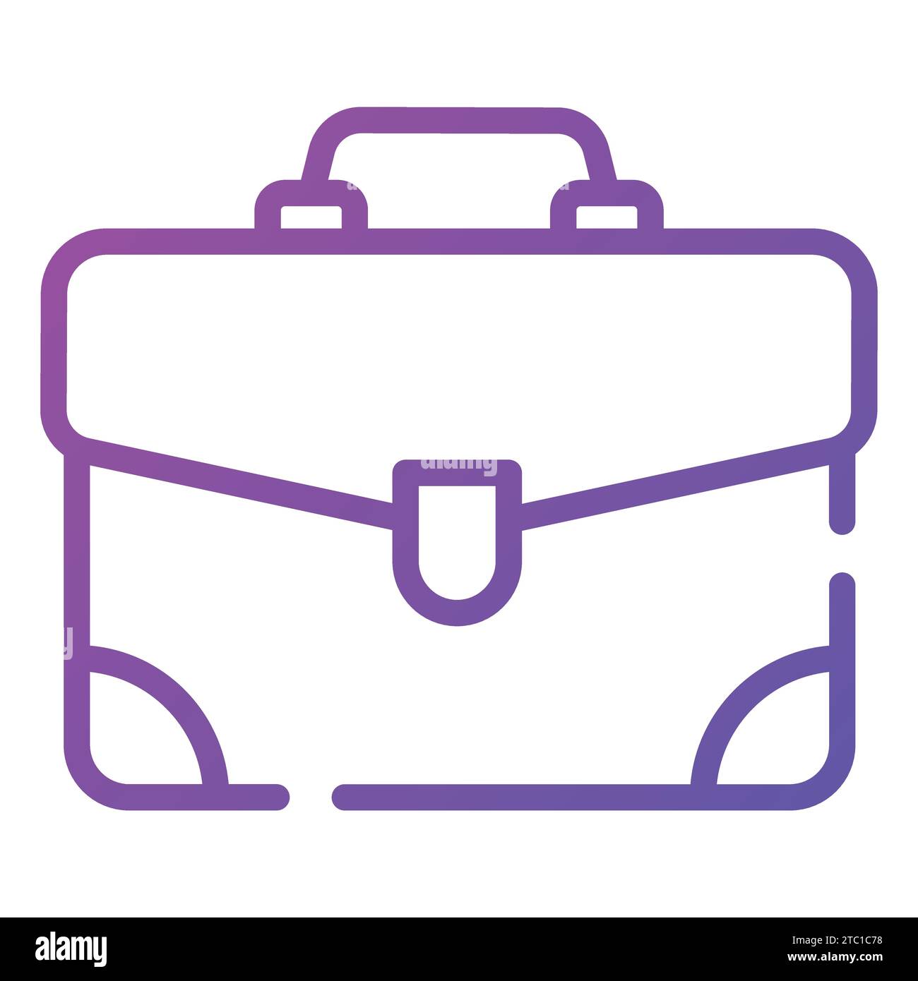 Design vettoriale del portfolio aziendale, un'icona straordinaria della borsa commerciale in stile modificabile. Illustrazione Vettoriale