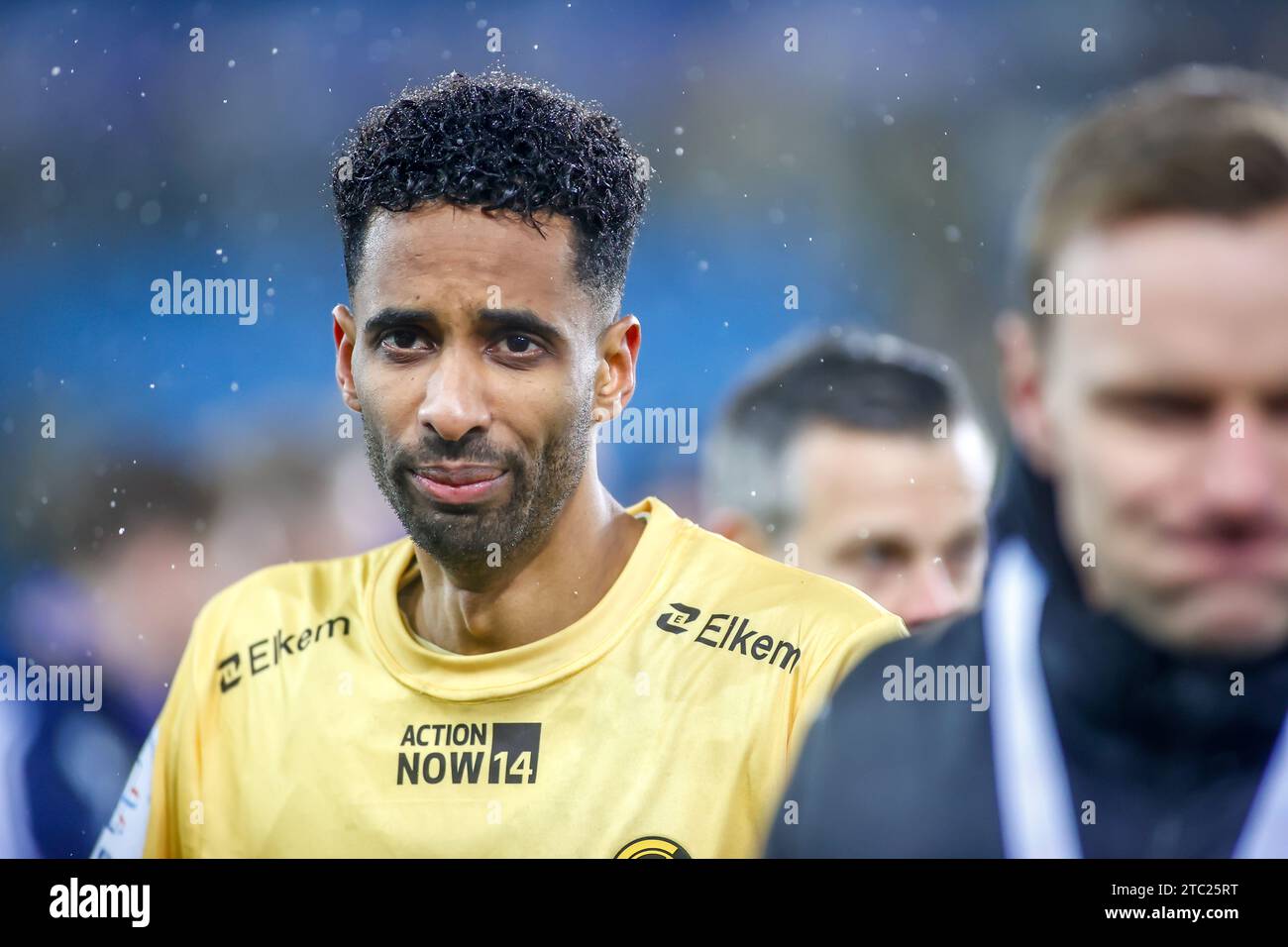 Oslo, Norvegia, 9 dicembre 2023. Amahl Pellegrino di Bodø/Glimt sembra degitato dopo la sconfitta nella finale di Coppa di Norvegia tra Bodø/Glimt e Molde allo stadio Ullevål di Oslo crediti: Frode Arnesen/Alamy Live News Foto Stock