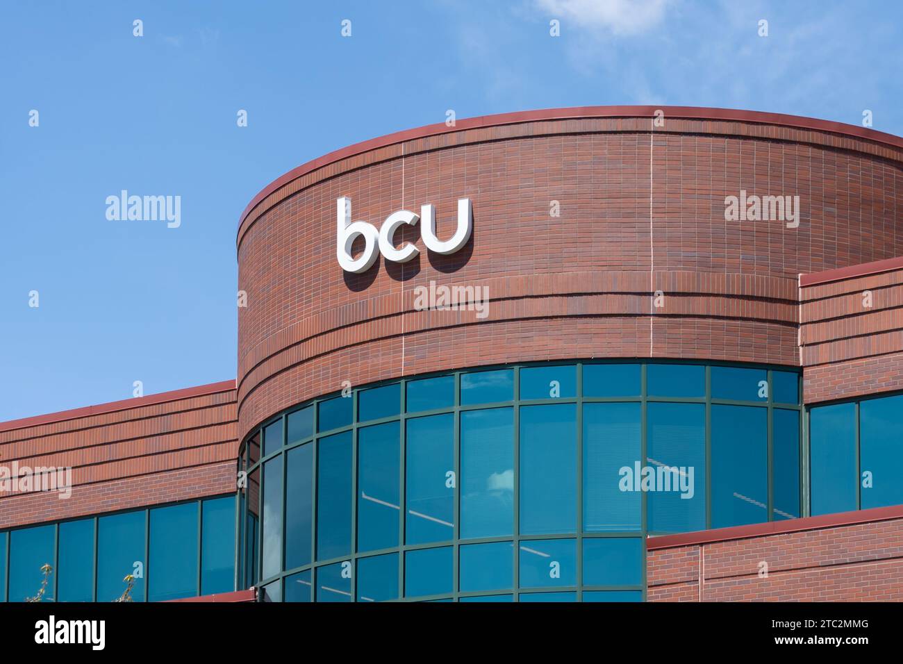 Sede centrale di Baxter Credit Union (BCU) a Vernon Hills, Illinois, USA Foto Stock