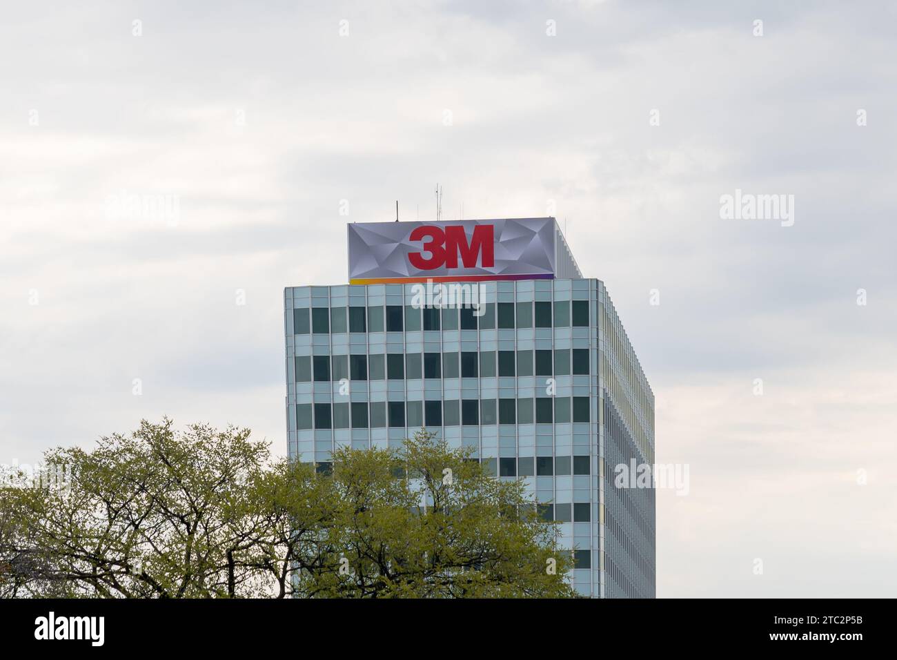 Sede centrale 3M a Saint Paul, Minnesota, Stati Uniti. Foto Stock