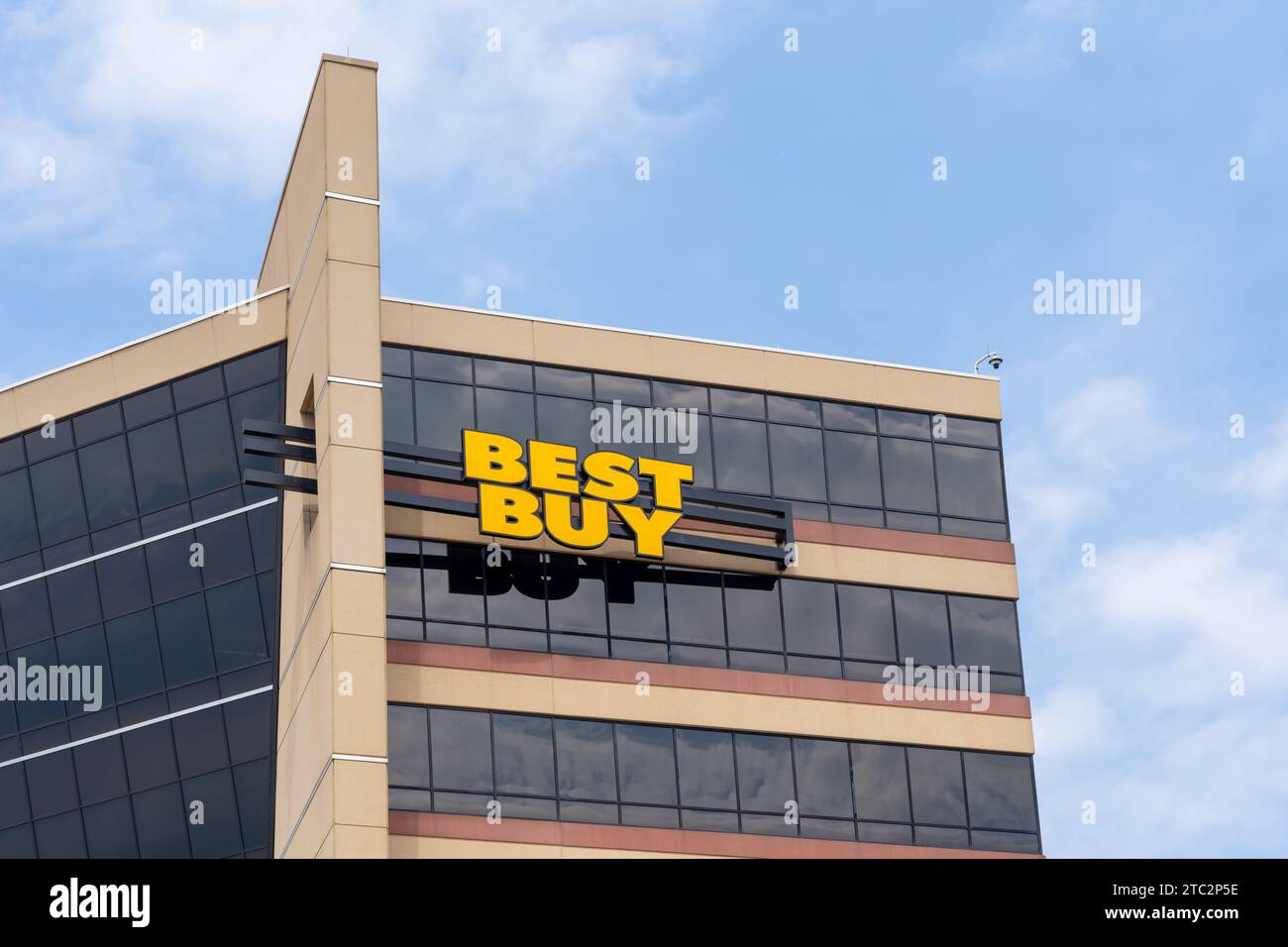 Sede centrale di Best Buy a Richfield, Minnesota, Stati Uniti. Foto Stock