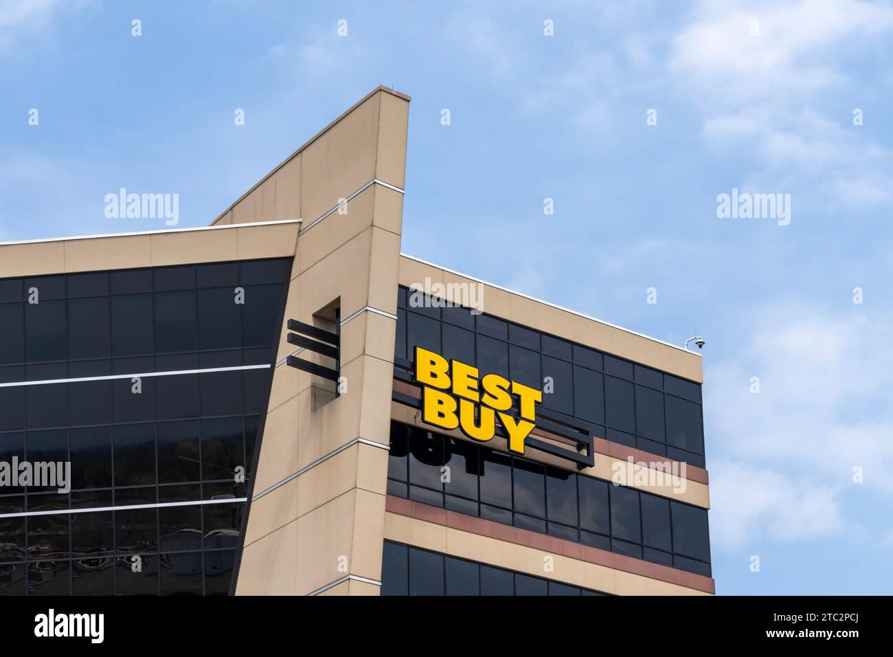Sede centrale di Best Buy a Richfield, Minnesota, Stati Uniti. Foto Stock