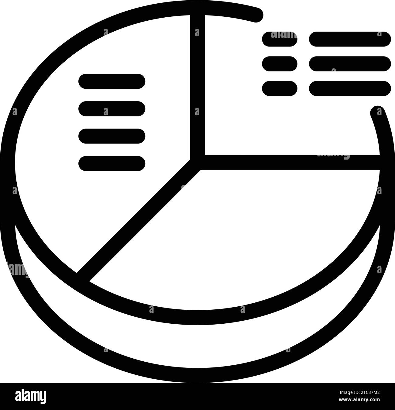 Icona del grafico della pagina Web per delineare il vettore. Valutazione della versione beta. Panoramica diagnostica di programmazione Illustrazione Vettoriale