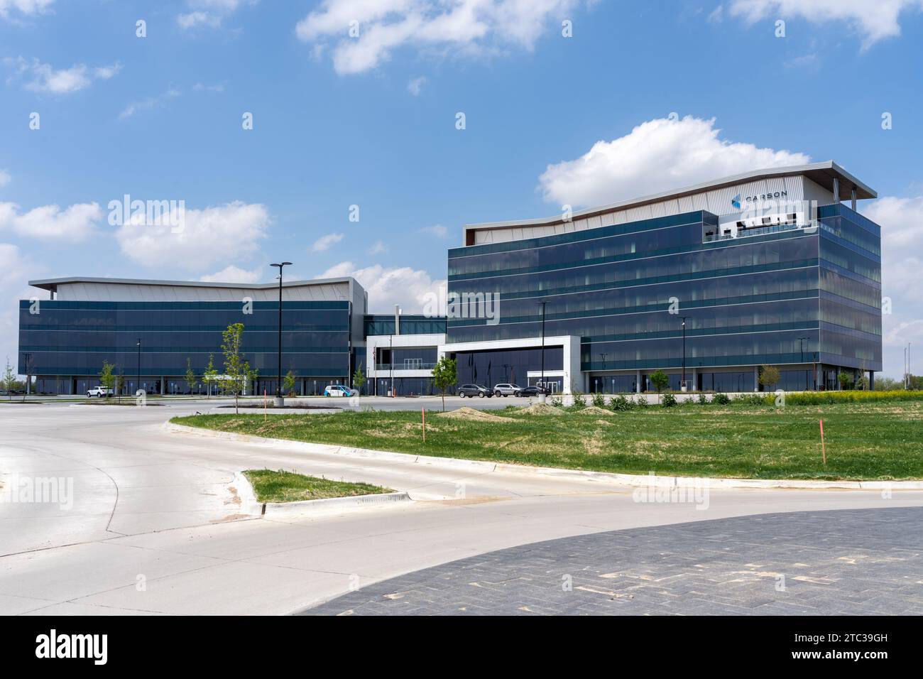 Sede centrale di Carson Group a Omaha, Nebraska, USA Foto Stock