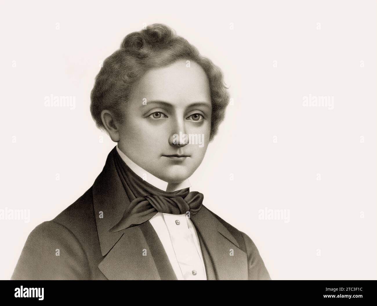 Gustav Albert Lortzing, 1801 – 1851, compositore tedesco Foto Stock