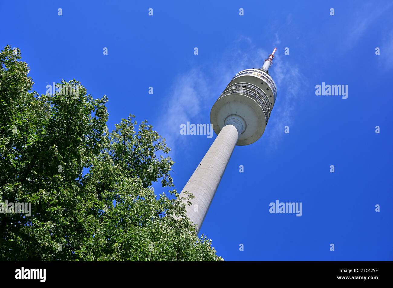 La Torre Olimpica di Monaco (Baviera) Foto Stock