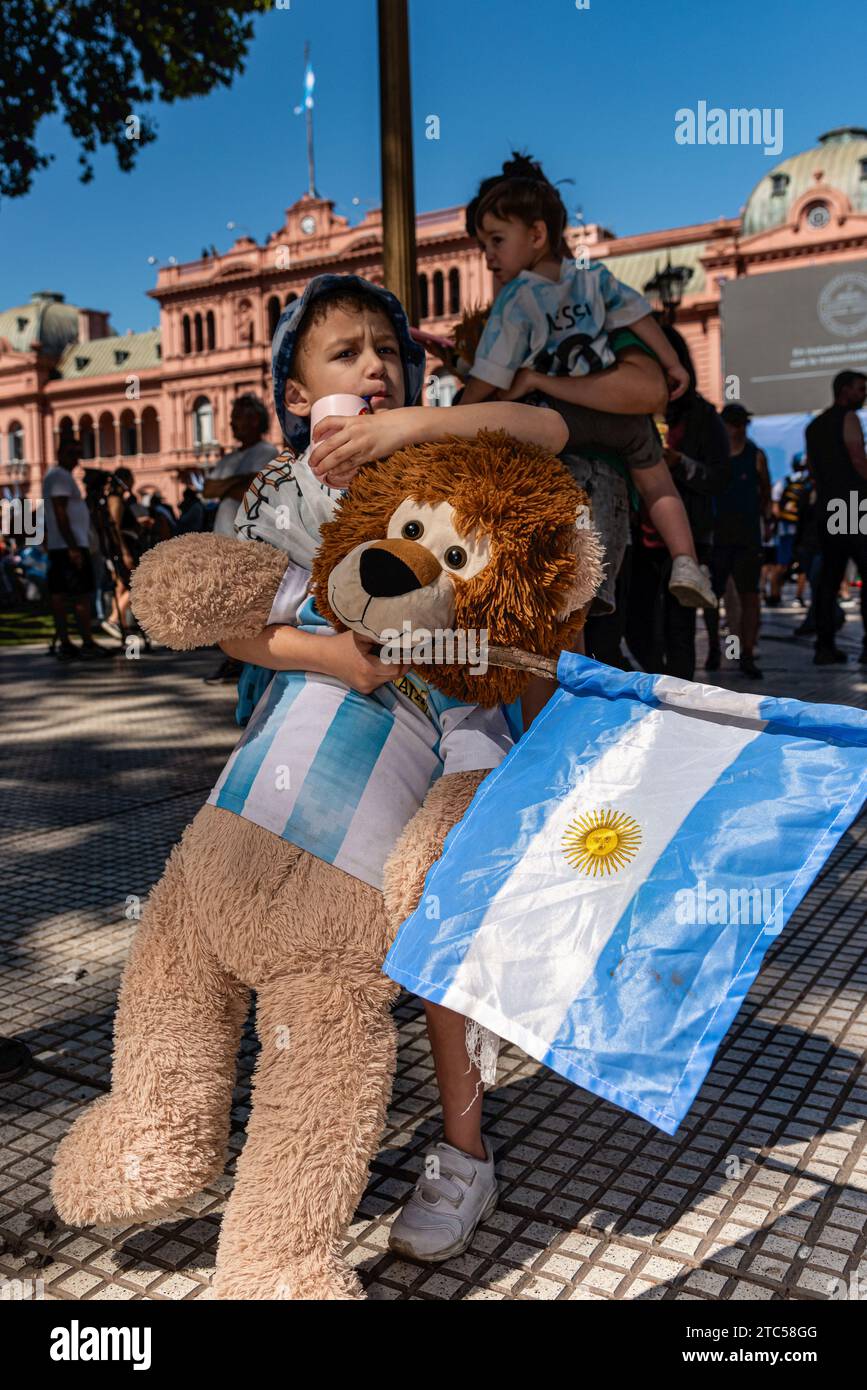 Buenos Aires, Argentina. 12 febbraio 2014. 10 dicembre 2023 Buenos Aires, Argentina Un Buenos Aires, Argentina. 12 febbraio 2014. 10 dicembre 2023 Buenos Aires, Argentina Un