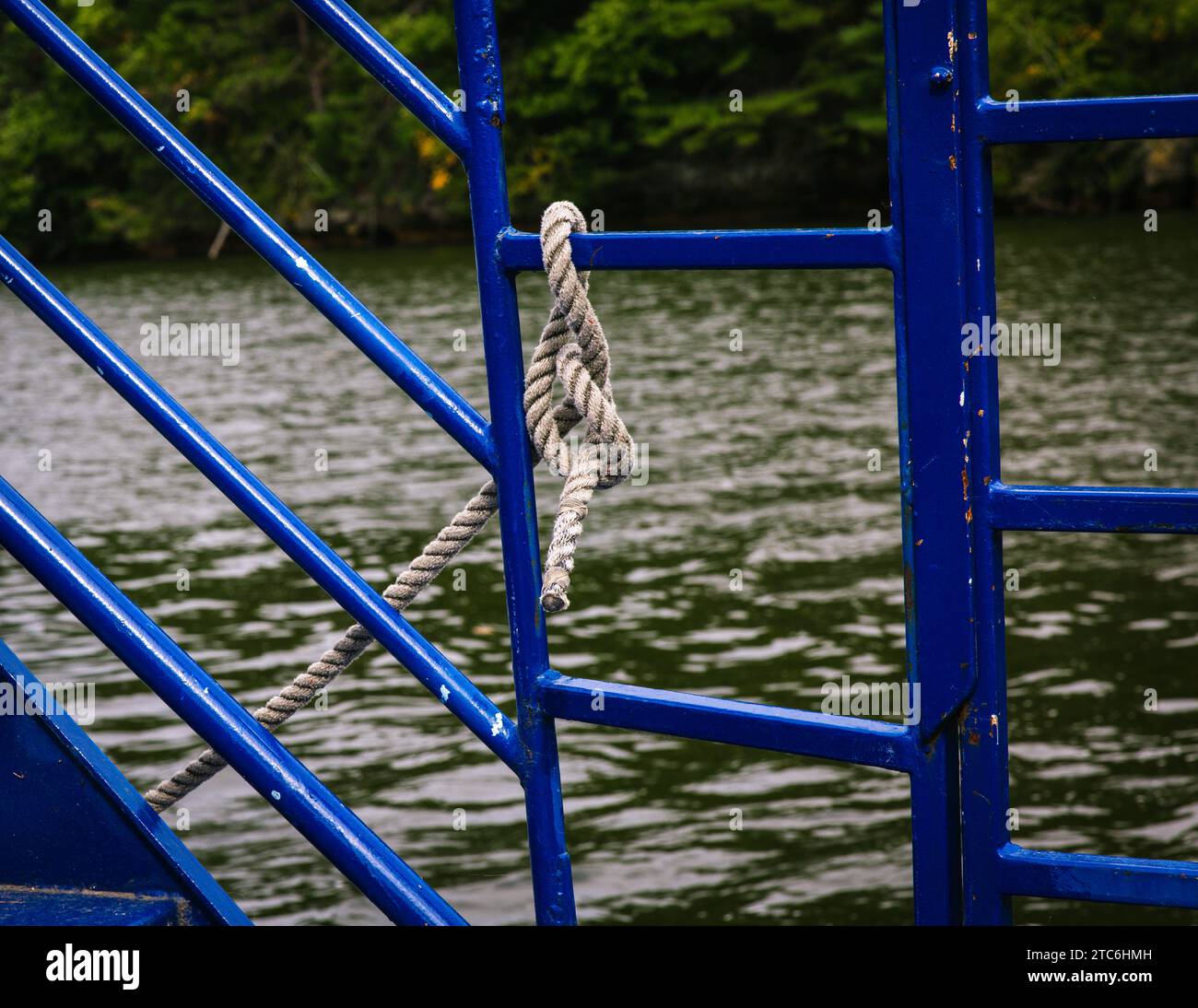 Boat Knots a Wisconsin Dells Foto Stock
