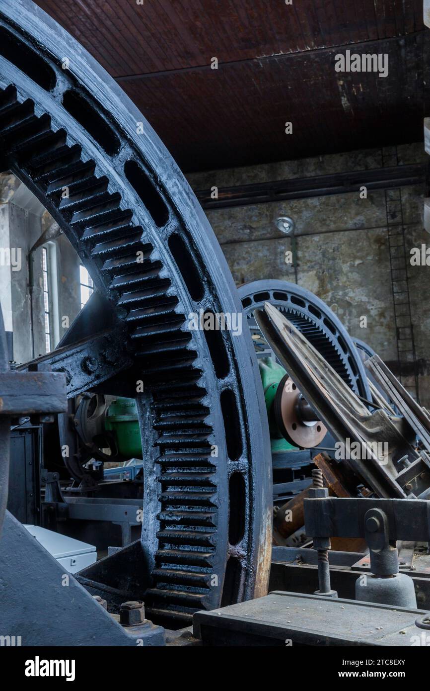 Il Saxon Railway Museum è un museo dedicato ai veicoli ferroviari storici di Chemnitz Foto Stock