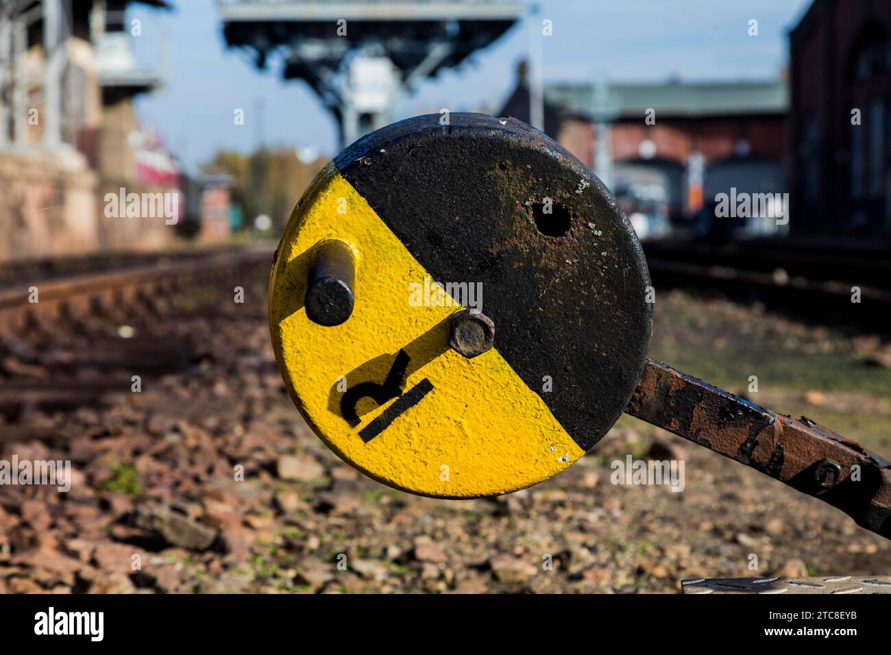 Il Saxon Railway Museum è un museo dedicato ai veicoli ferroviari storici di Chemnitz Foto Stock