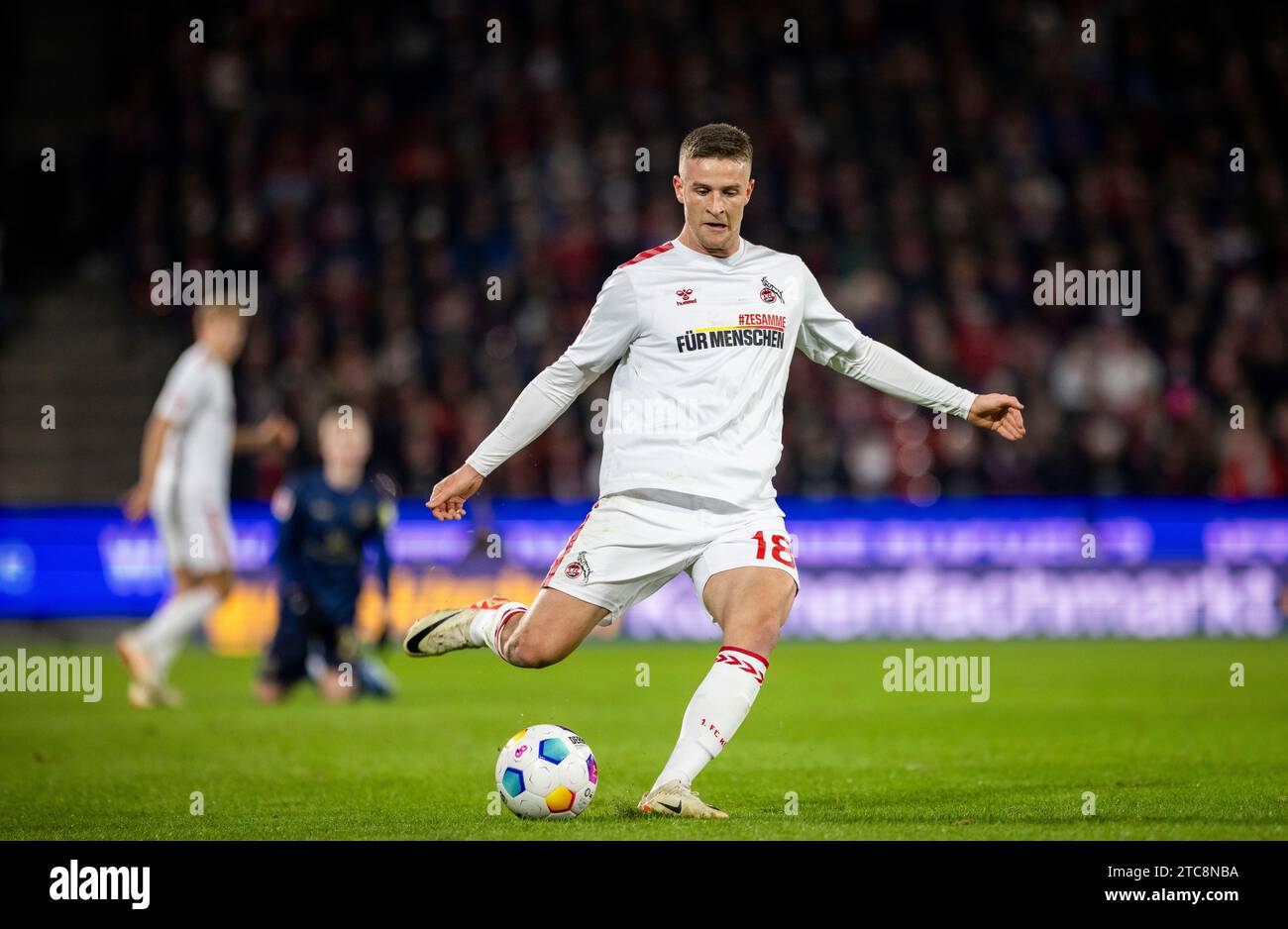 Colonia, Germania. 10 dicembre 2023. Rasmus Carstensen (Köln) 1.FC Köln - FSV Mainz 05 10.12.2023 Copyright (nur für journalistische Zwecke) di : Mori Foto Stock