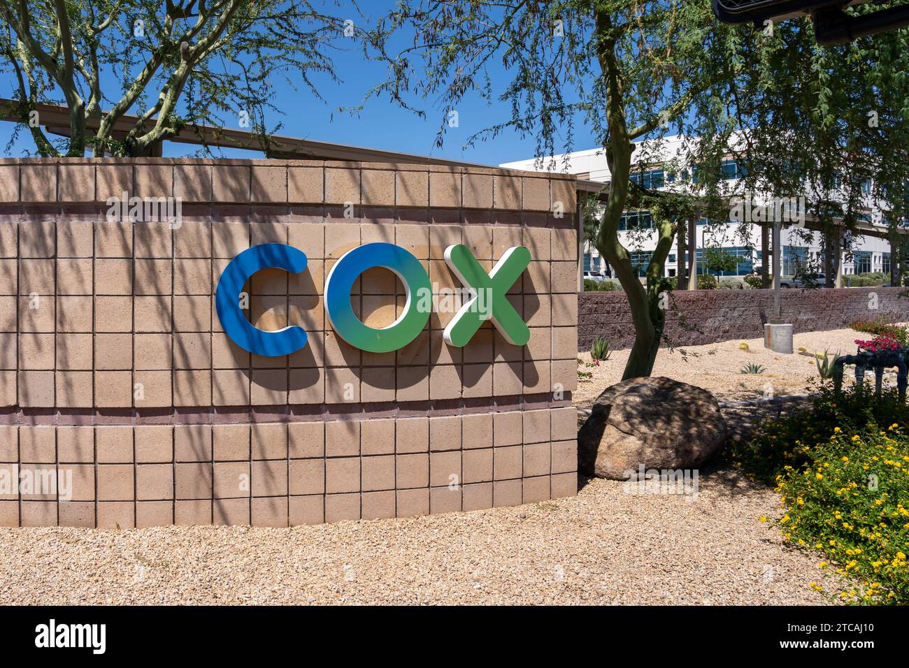 Ufficio di Cox Communications a Phoenix, Arizona, Stati Uniti Foto Stock