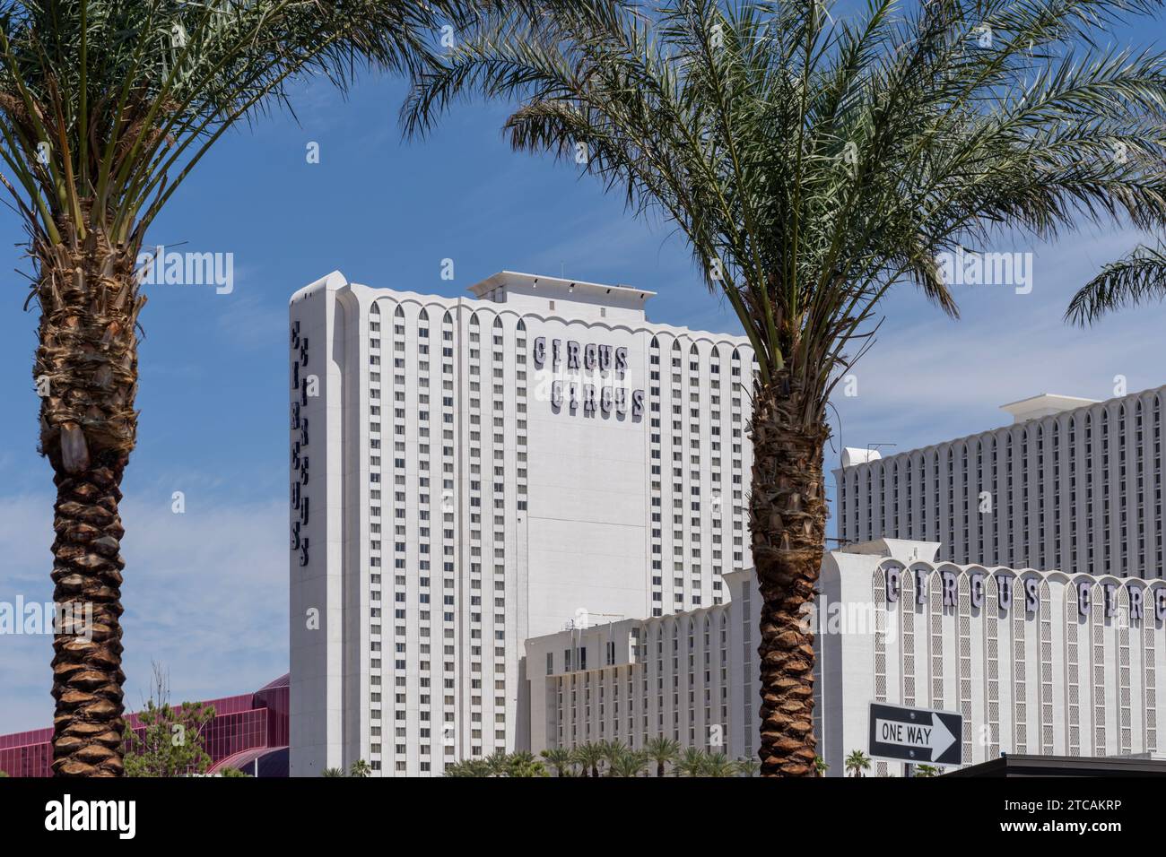 Circus Circus Hotel a Las Vegas, Nevada, Stati Uniti Foto Stock