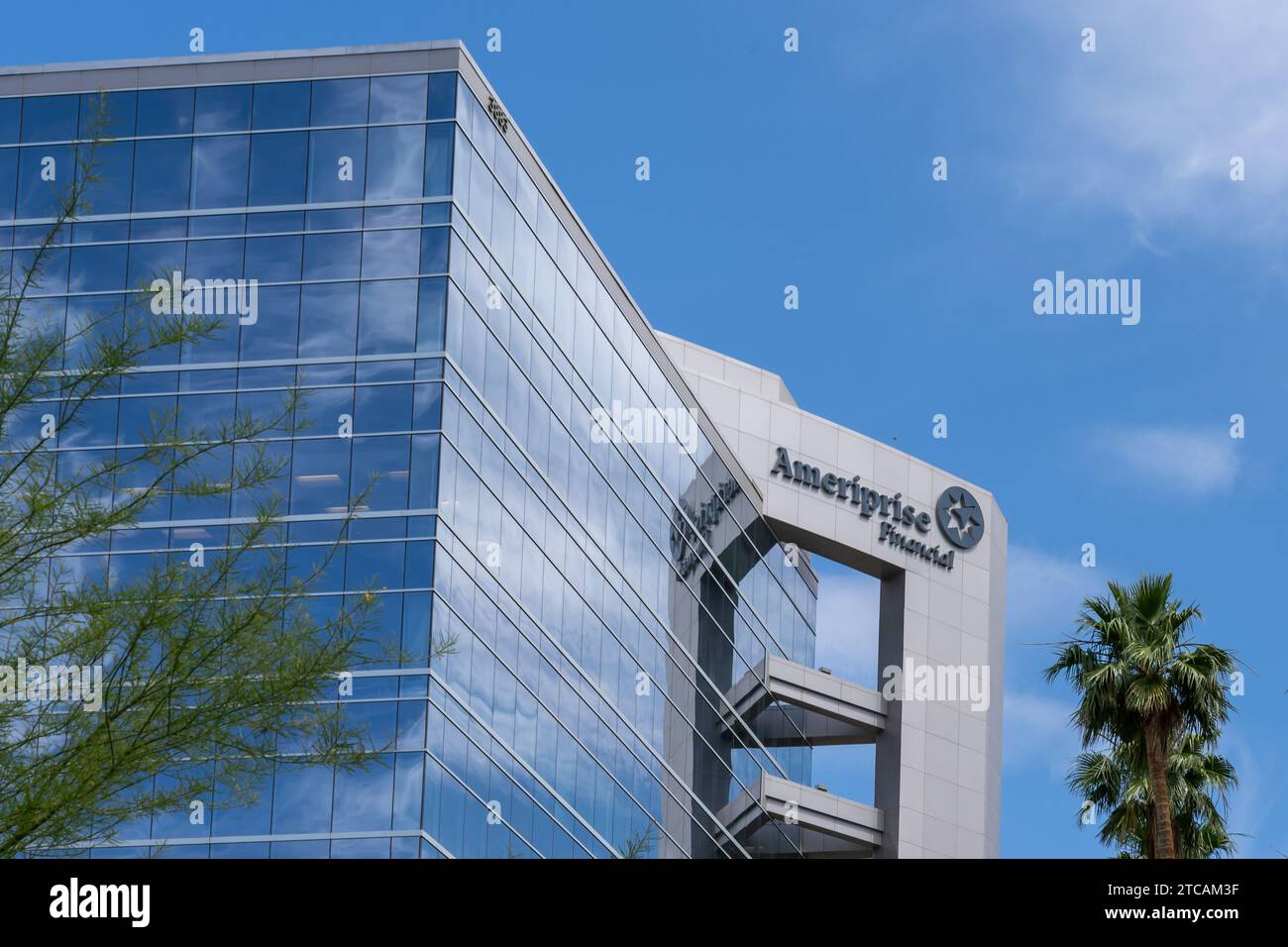Ameriprise Financial, edificio per uffici a Las Vegas, Nevada, Stati Uniti Foto Stock